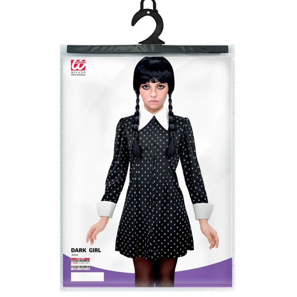 Halloween Kostuum Zwart Meisje Gothic