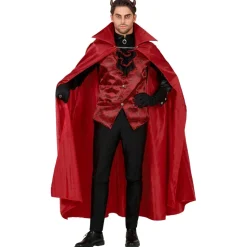 Halloween Kostuum Zwart Rood Heren Duivel