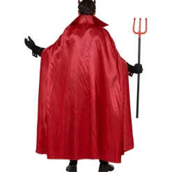 Halloween Kostuum Zwart Rood Heren Duivel