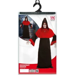 Halloween Kostuum Zwart Rood Heren Demoon
