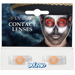 Halloween Maandlenzen Uv Flash Oranje