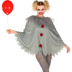 Halloween Poncho Clown