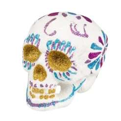 Halloween Schedel Gekleurd 16cm