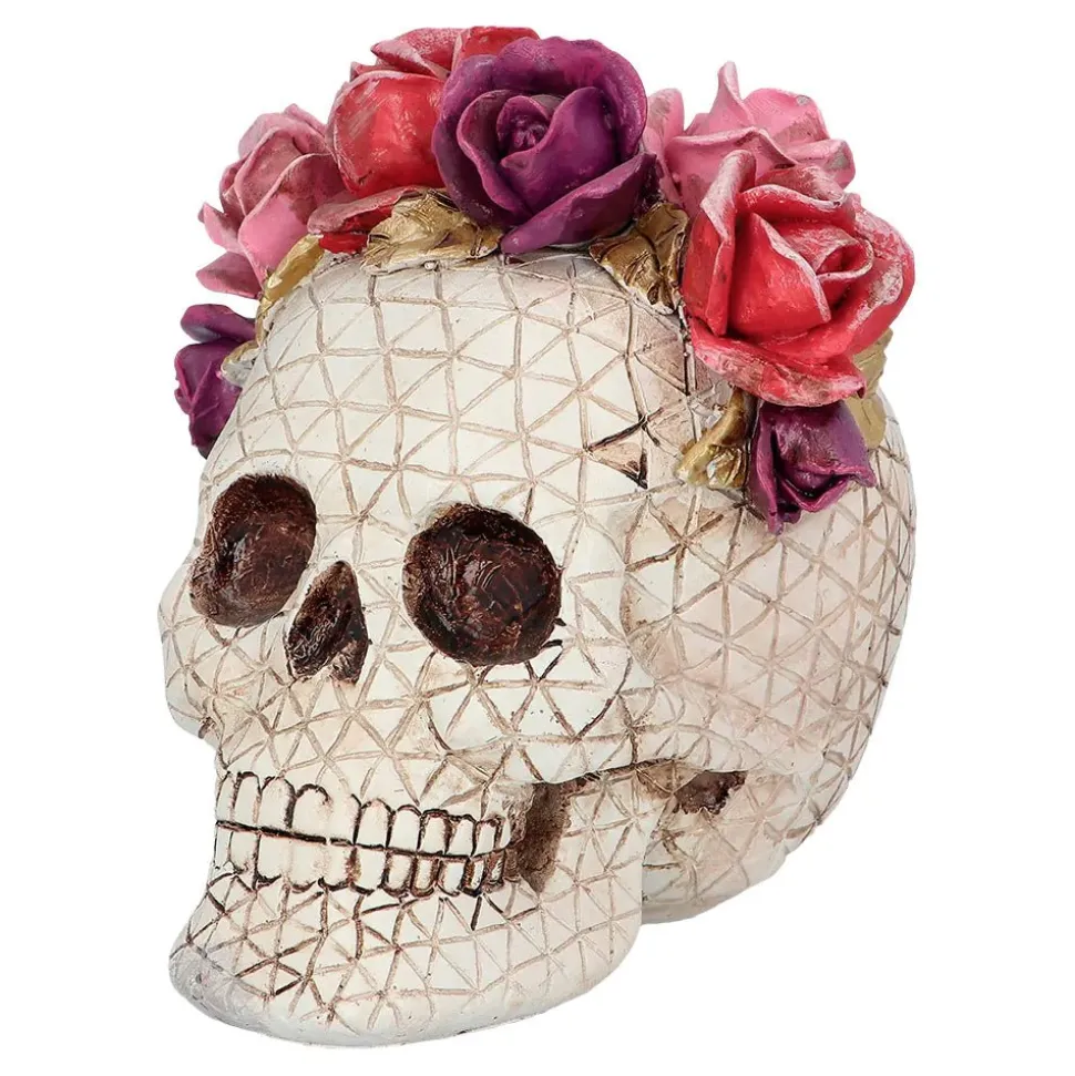 Halloween Schedel Rozen 15cm