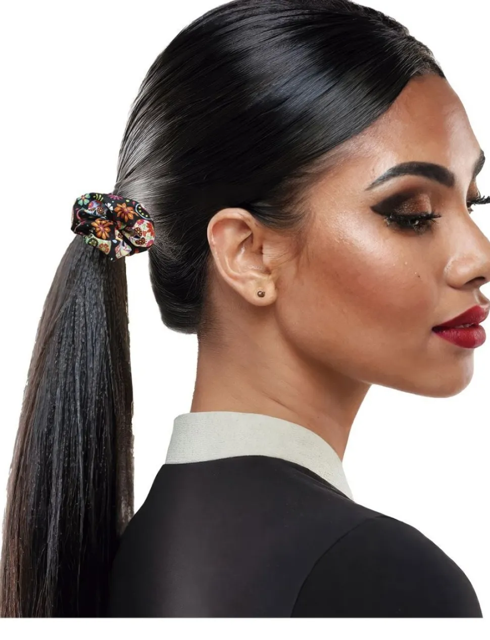 Halloween Scrunchie Catrina