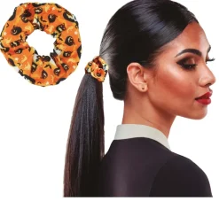 Halloween Scrunchie Pompoen