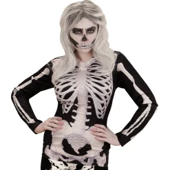 Halloween Shirt Dames Skelet