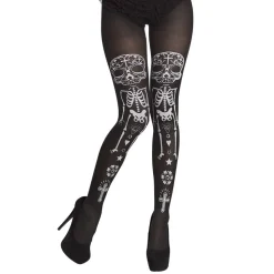 Halloween The Day Of The Dead Skelet Panty