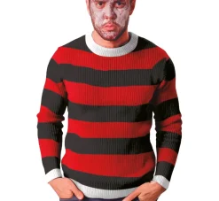 Halloween Trui Rood Zwart Killer