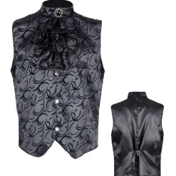 Halloween Vest Zwart Gotisch