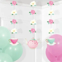 Hangdecoratie Bloemen 1,02m 3st