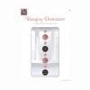 Hangdecoratie 16 Jaar Roze Zwart 20,5cm