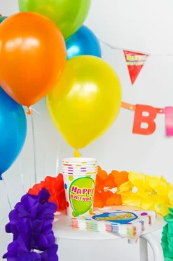 Happy Birthday Ballonnen Bekers 250ml 6st