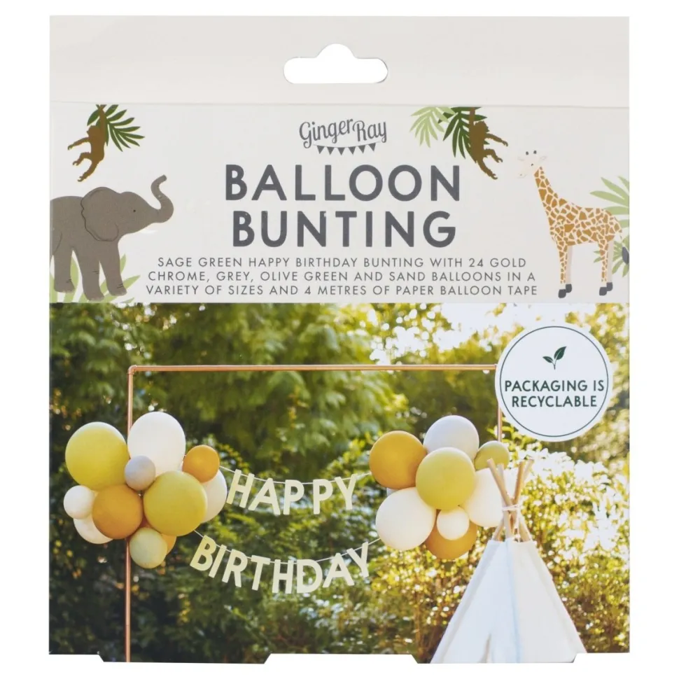 Happy Birthday Ballonnen Set