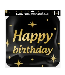Happy Birthday Deurbord 50cm