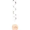 Happy Birthday Hangdecoratie Roze 75cm 5st