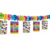 Happy Birthday Lampionnen Slinger Regenboog 3,6m
