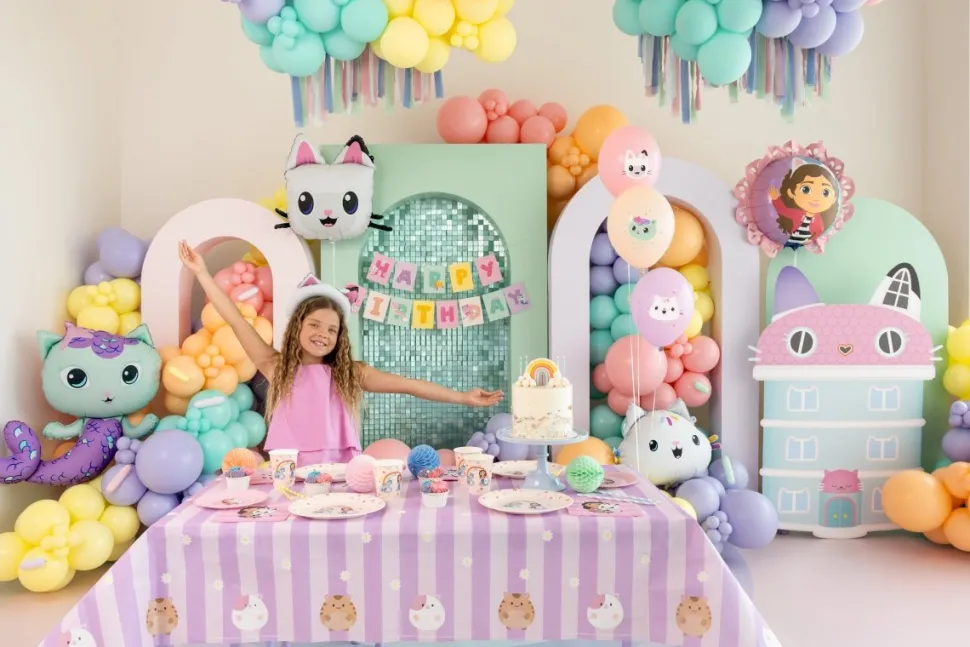 Happy Birthday Letterslinger Gekleurd 1,8m