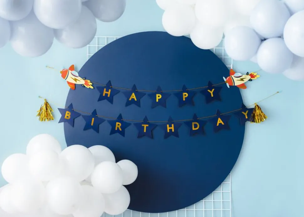 Happy Birthday Letterslinger Space 3m