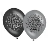 Happy New Year Ballonnen 30cm 8st