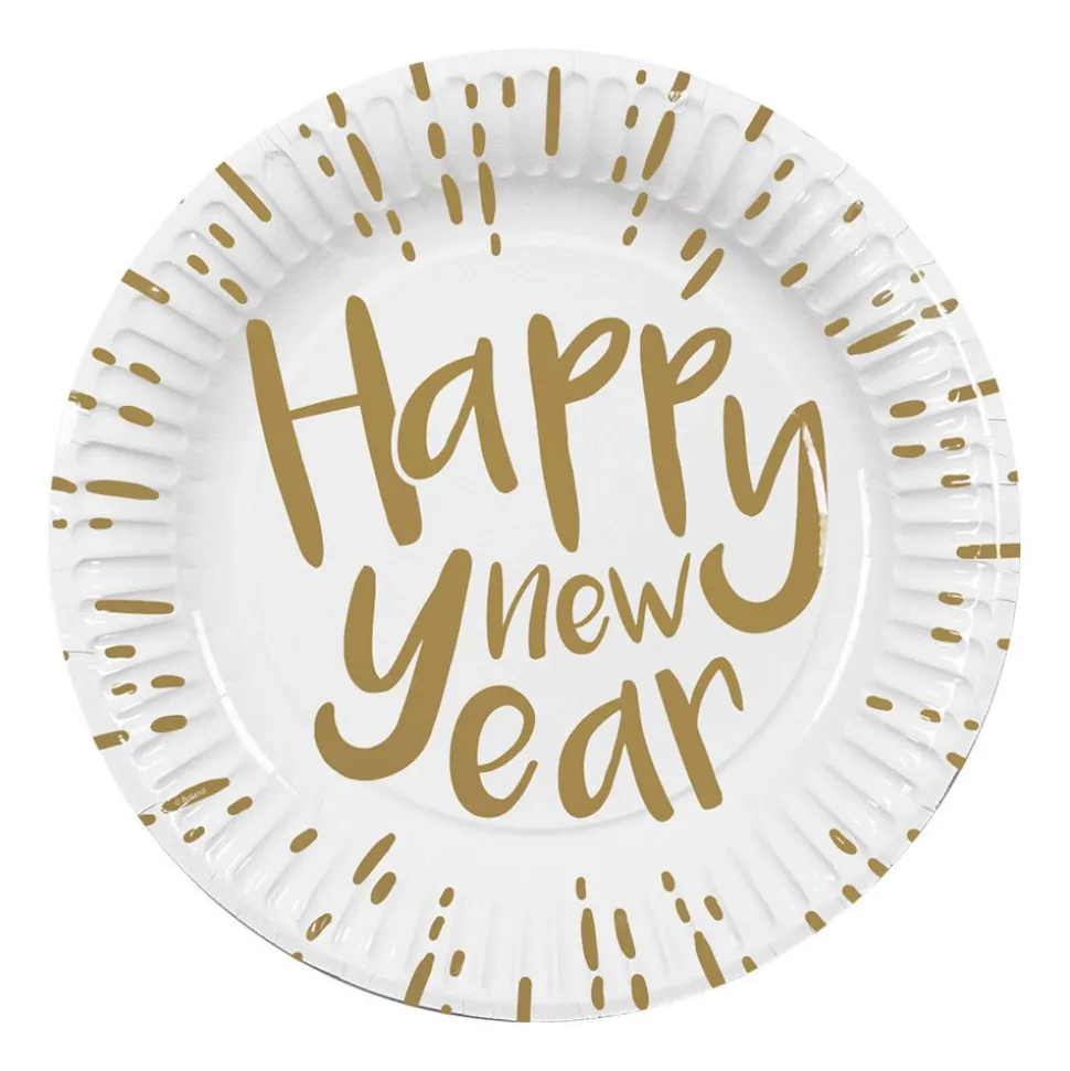 Happy New Year Borden 23cm 10st