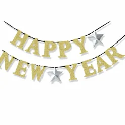Happy New Year Letterslinger 3,6m