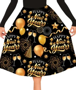 Happy New Year Rok Zwart Goud
