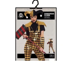 Harlekijn Halloween Kostuum Dames