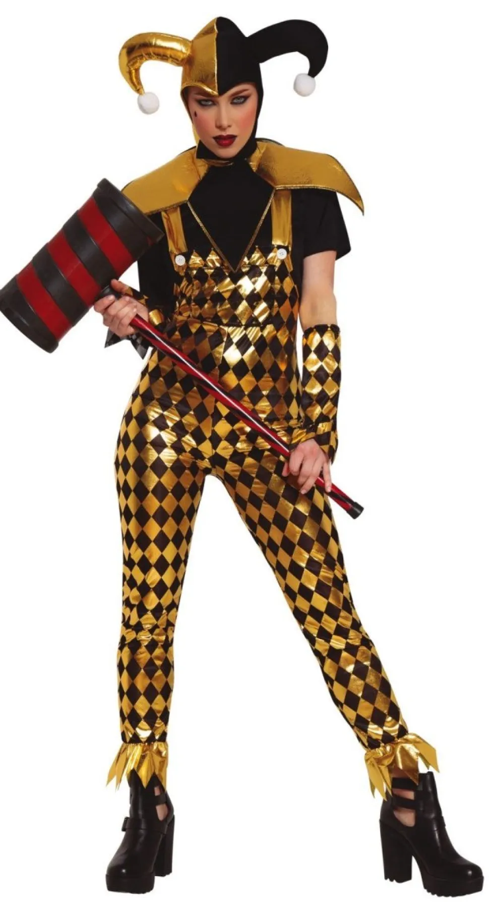 Harlekijn Halloween Kostuum Dames