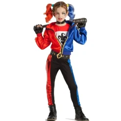 Harley Quinn Kostuum Meisje 5 delig