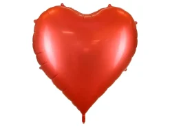 Hart Folie Ballon Rood Xxl 1,36m