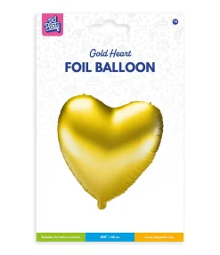 Hart Helium Ballon Goud Leeg