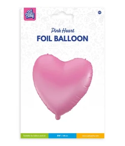 Hart Helium Ballon Lichtroze Leeg 46cm
