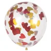 Hartjes Confetti Ballonnen 5st