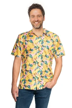 Hawaii Blouse Geel Banaan