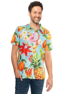 Hawaii Blouse Gekleurd Fruit