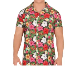 Hawaii Blouse Heren Bloemen