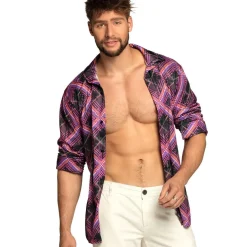 Hawaii Blouse Heren Palmboom