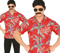 Hawaii Blouse Papegaaien