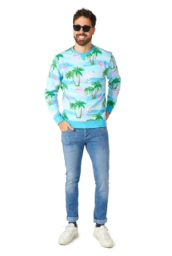 Hawaii Flamingo Trui Heren OppoSuits