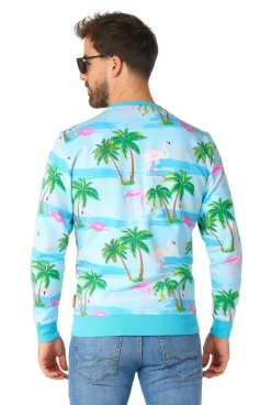 Hawaii Flamingo Trui Heren OppoSuits