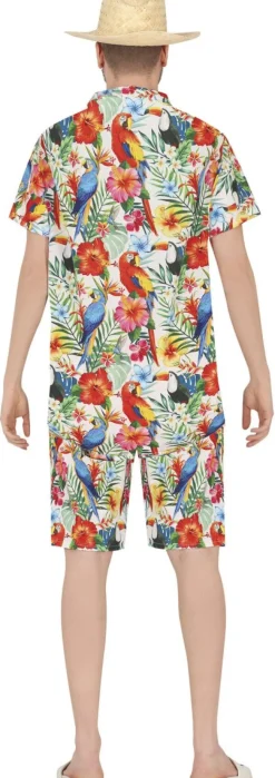 Hawaii Kostuum Heren 2 delig
