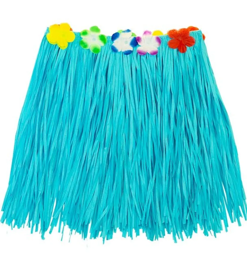 Hawaii Rok Blauw Bloemen