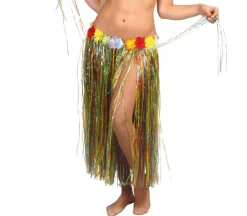 Hawaii Rok Bloemen Gekleurd 75cm