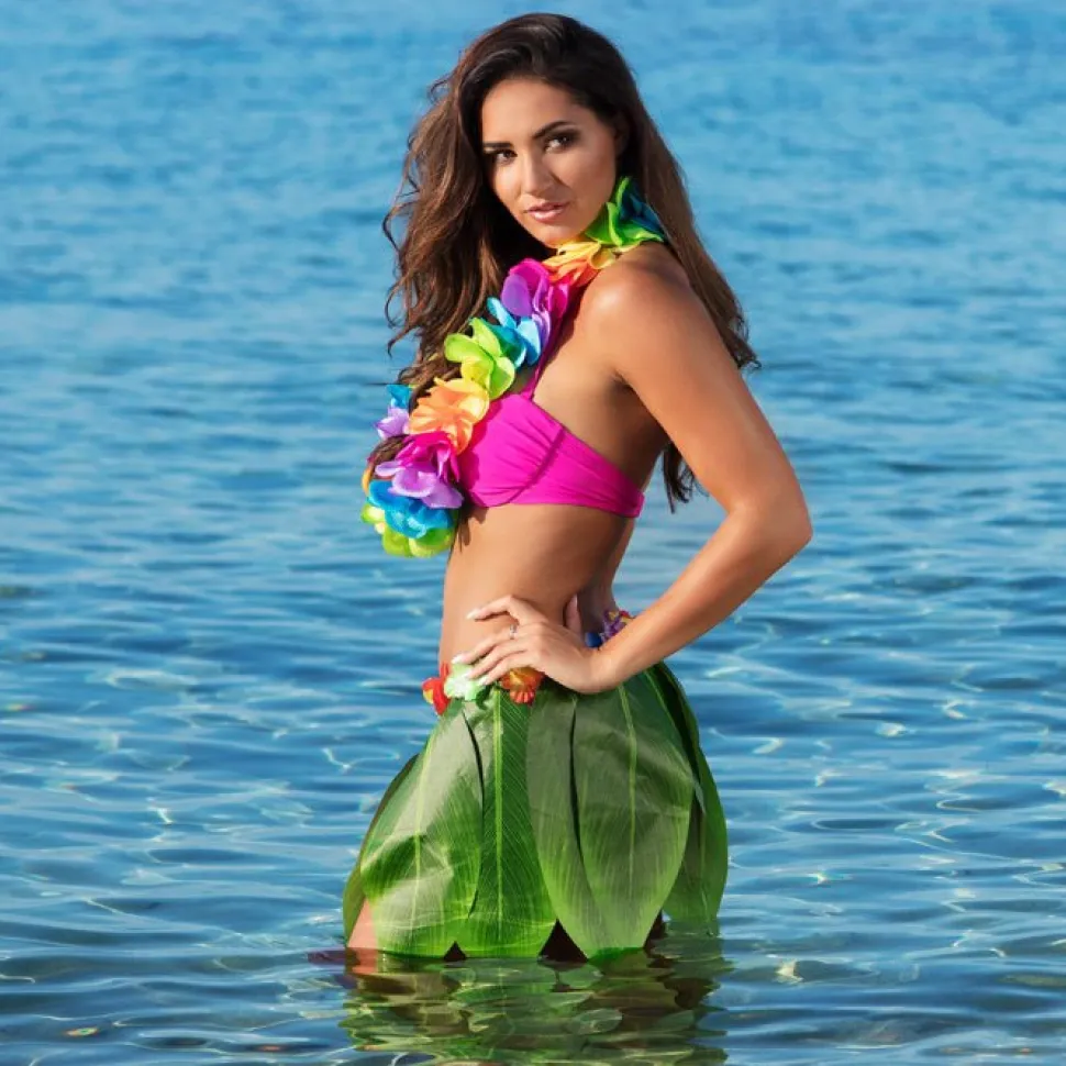 Hawaii Rokje Bananenblad 40cm
