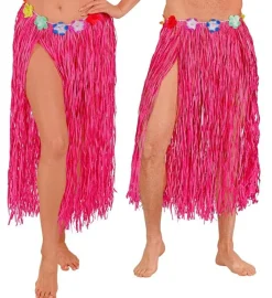 Hawaii Rok Roze Met Bloemenriem 80cm