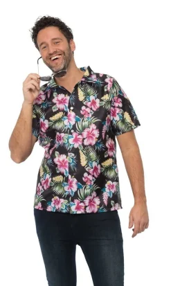 Hawai Shirt Zwart