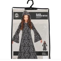 Heks Halloween Kostuum Meisje Doodshoofd