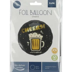 Helium Ballon Cheers Leeg 45cm
