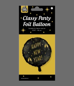 Helium Ballon Happy New Year Leeg 30cm